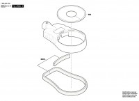 Bosch 1 600 A00 22H HDC250 Dust Extraction Spare Parts